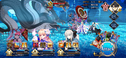 fgo-乱れ咲くなり氷花1戦②