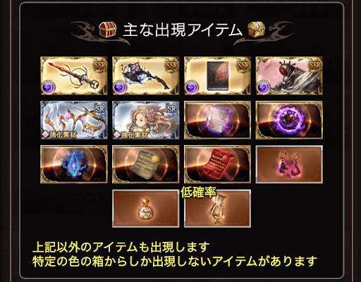 ドロップアイテム