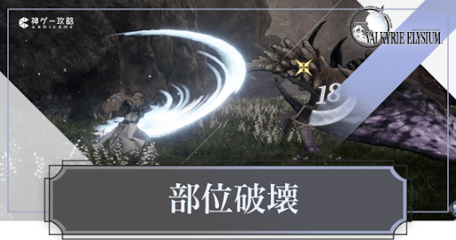 ヴァルキリーエリュシオン_部位破壊