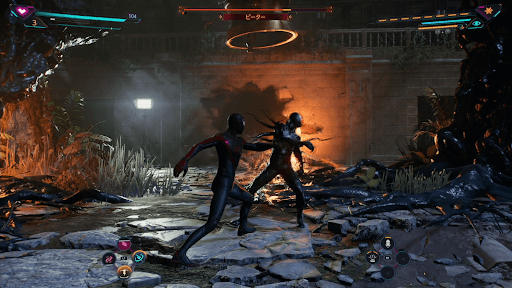 ピーターと再度戦う