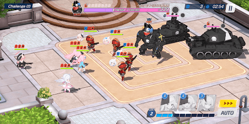 味方へバフしてヘルメット団を強化