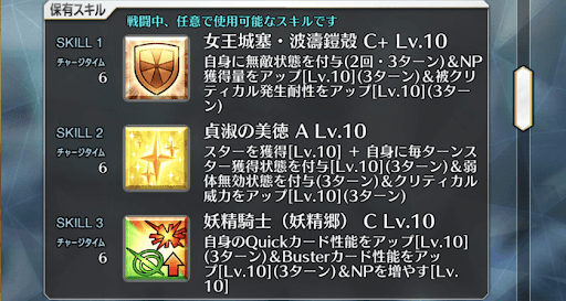 ブリトマート-スキル