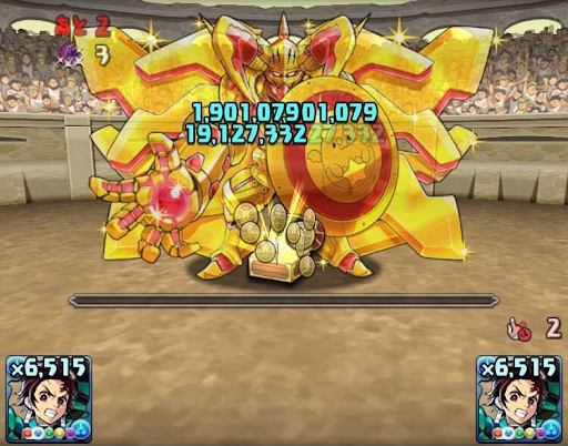 ゴールデンチャレンジLv1-攻略パーティ