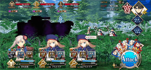 fgo-異聞眷属群攻略戦1/1