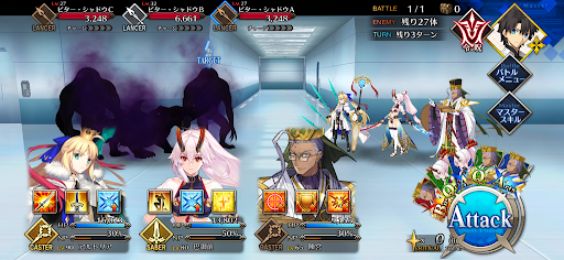 fgo-ビターシャドウチャレンジ5_戦闘