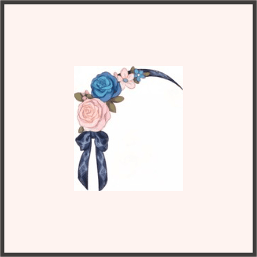 花園のカチューシャ（青）