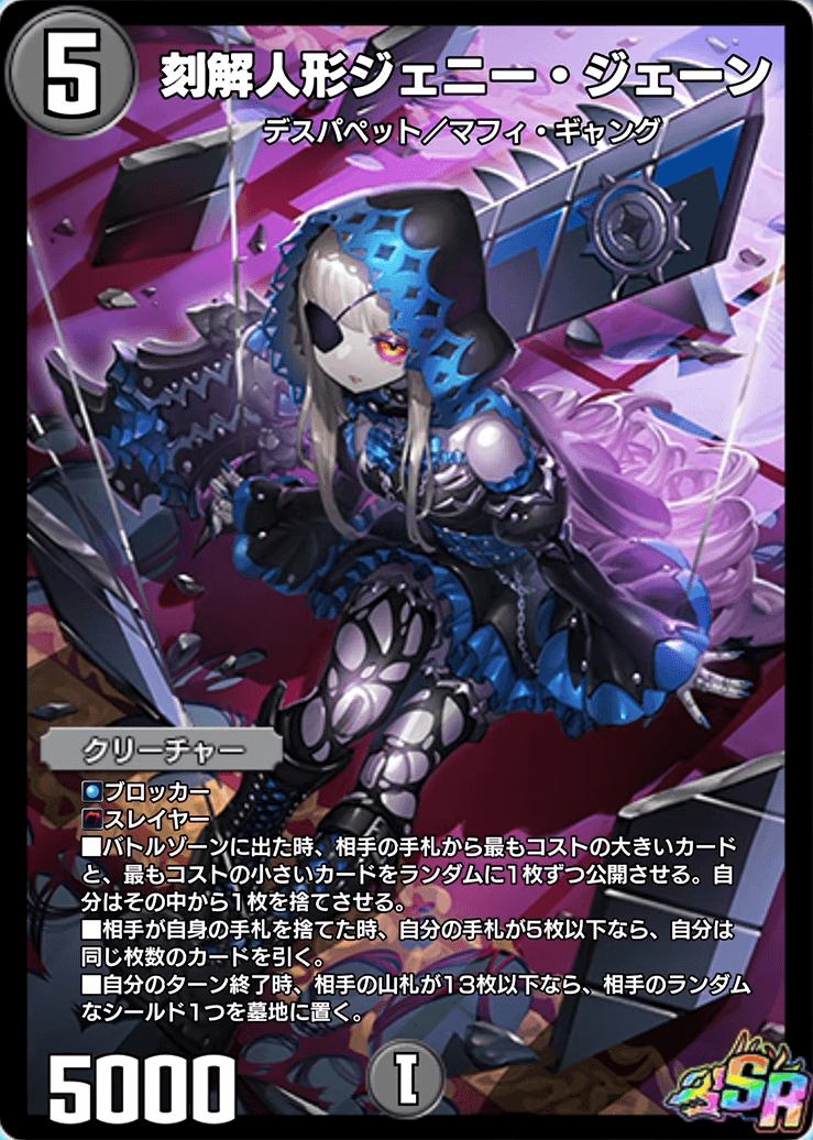 刻解人形ジェニー・ジェーン