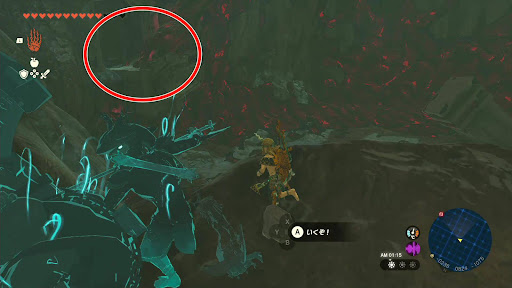 ガノンドロフ_⑦左側の道