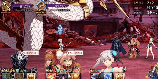 fgo-盈月攻城戦 田安門2戦①