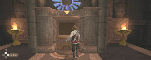 ゼルダSWS_台座を調べて石版を埋め込もう