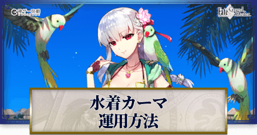 fgo-水着カーマの運用方法とおすすめサーヴァント