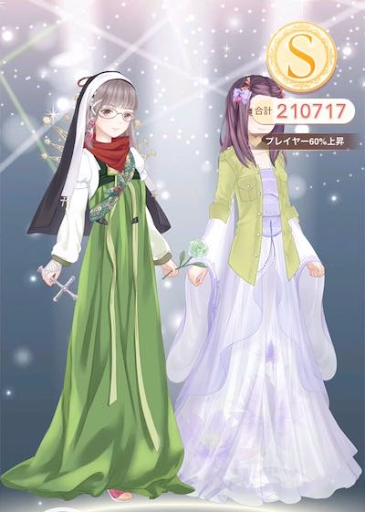 Sランククリアの参考コーデ