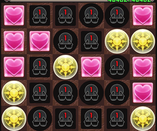 回復を含む2色陣盤面