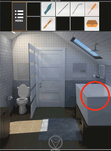 屋根裏部屋からの脱出