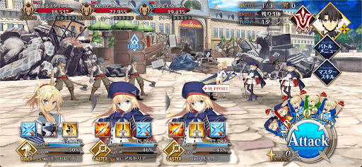 fgo-カルデアシアター 初日舞台挨拶級_バトル1