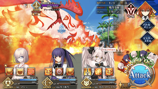 fgo-同盟の逆襲（Ⅰ）④1戦