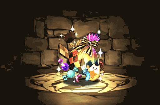 ハロウィンのお菓子袋【虹】