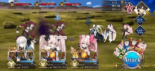 fgo-用心棒のアルバイト初級_バトル3