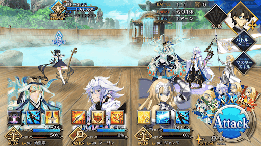 fgo-秘湯まるごと大決戦_戦闘