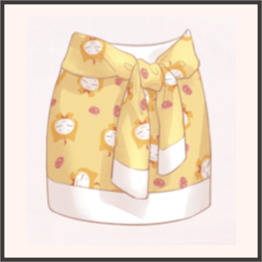 プリントミニスカート・モモ