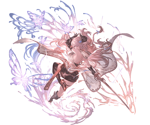 胡蝶刃・無始無終の構え・ナルメア