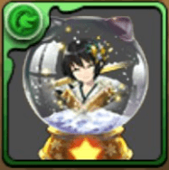 煌夜の翠龍刀士・セリカのスノードーム