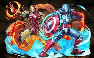 キャプテン・アメリカ＆アイアンマン