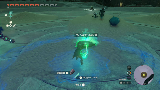 クィンギブドの巨大羽