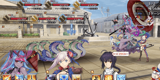 fgo-蛇は衣を脱ぎ捨てて 鬼は再び蘇る1戦