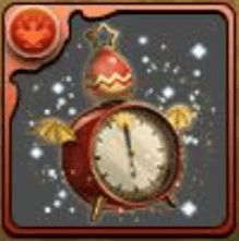 赤色のふしぎな目覚まし時計