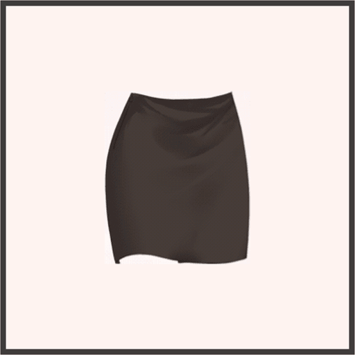 黒Aラインスカート