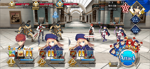 fgo-古今東西展 刀剣ゾーン_バトル