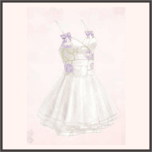 自由の花（白）