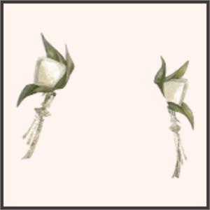 ちまきの髪飾り