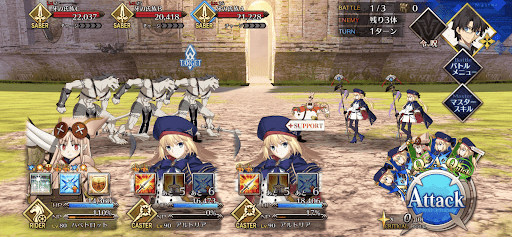 fgo-希望の廃都_バトル1