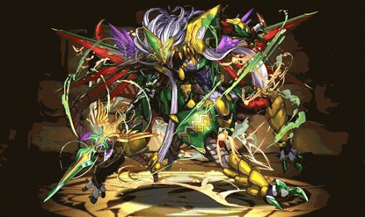 起源神・オーディン＝ドラゴン・光槍型