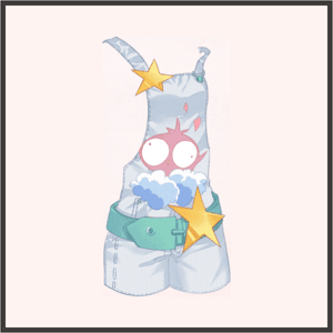 ロケット吊りズボン