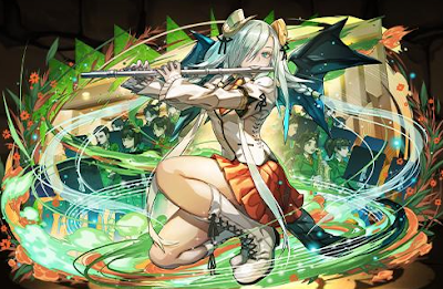 コンクール本番の笛龍楽士・エファ