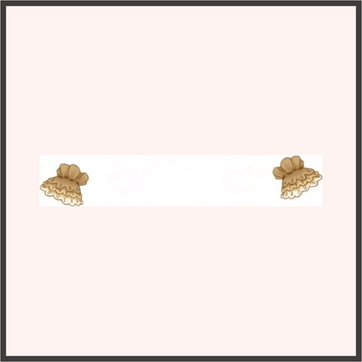 パフのレーススカーフ