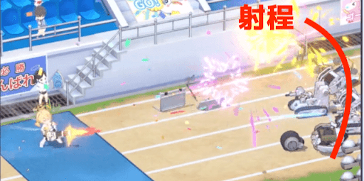 応援コトリ射程