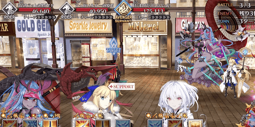 fgo-ドバイ観光落下した先で、わしは_バトル3