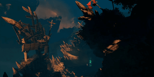 ゼガード砦の奥へ向かう