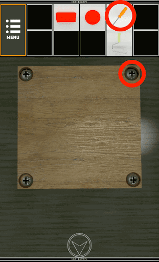 GarageHouse_ドライバー_ネジを外す