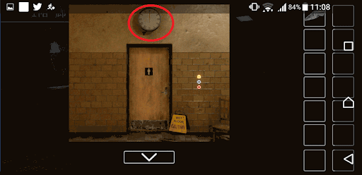 思い出の母校からの脱出_せっけんがついたタオルの入手