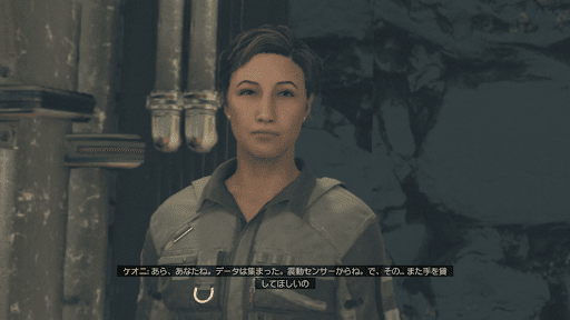 ストーンルートイン前でケオニと話す