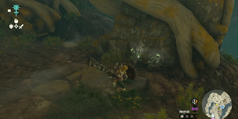 攻撃すると一定時間経過後に爆発する