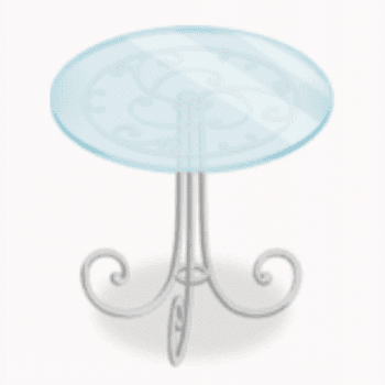 ガラステーブル