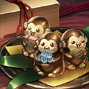 おさるさんチョコ