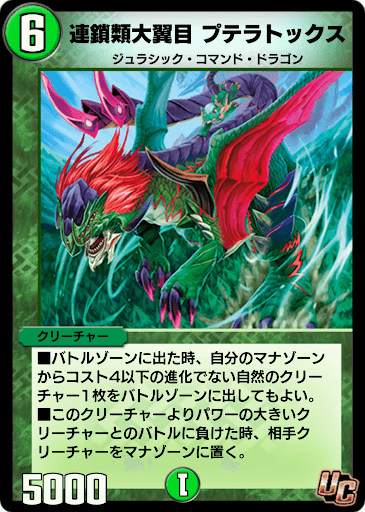 デュエプレ＿連鎖類大翼目 プテラトックス