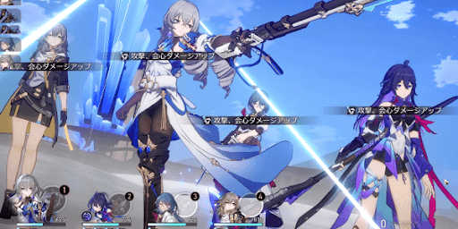 崩壊スターレイル_バトルシステム